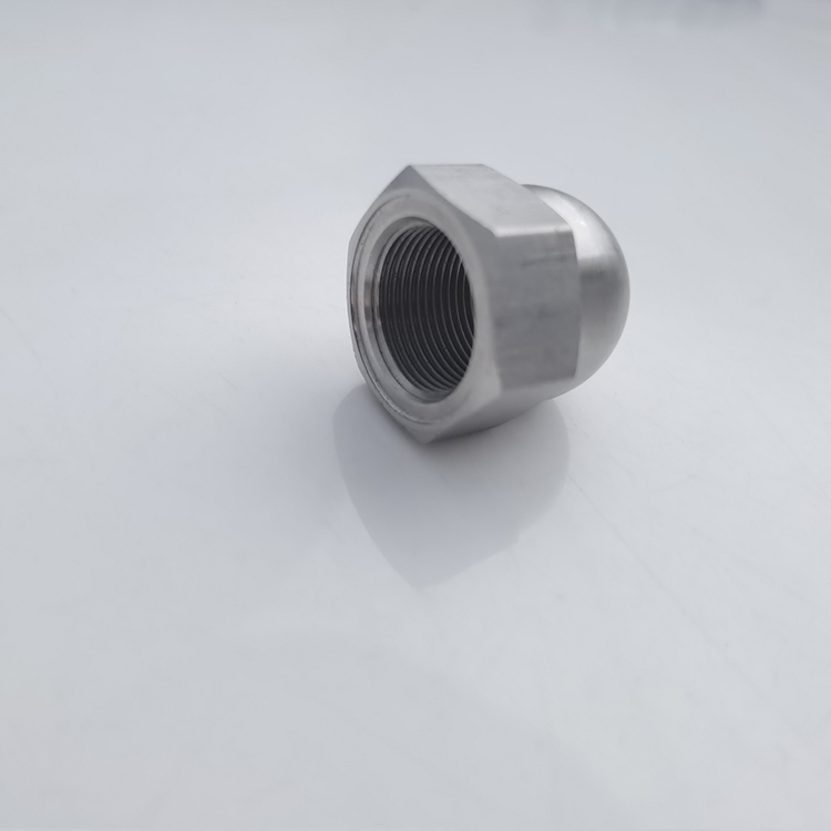 Q 395 Stainless Steel Hex Connecting Domed Acorn Nut Hexagon Acorn Nut Acorn Nuts With Fine Pitch