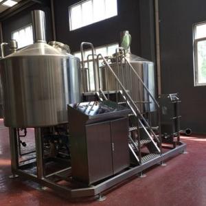 China Turnkey Brewery Equipment 3 Vessel Brewhouse SS Brewing Equipment 20Bbl wholesale