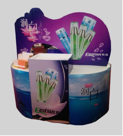Shang Chao display cabinet, exhibition promotional paper stack, PDQ display box corrugated paper display rack