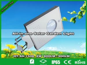 China 8W All-in-one Integrated Solar LED Garden Light wholesale