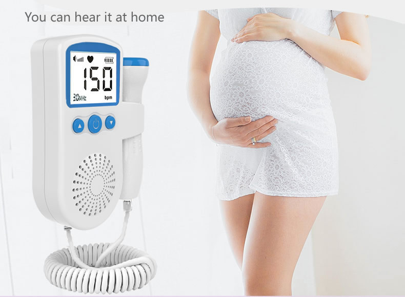 Home Fetal Heart Detector Pregnancy Heartbeat Monitor For Mothers And Babies