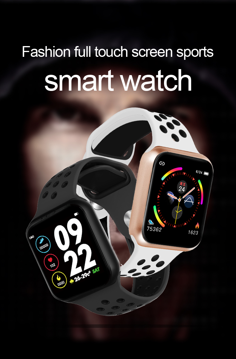 F3 Smart Watch Zinc Alloy 180mAh M6IP68 NFC Smart Band Rubber