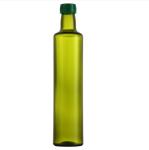 Green Olive Oil Bottle Square and Round Glass With Lid 500 ml 750ml 1000ml