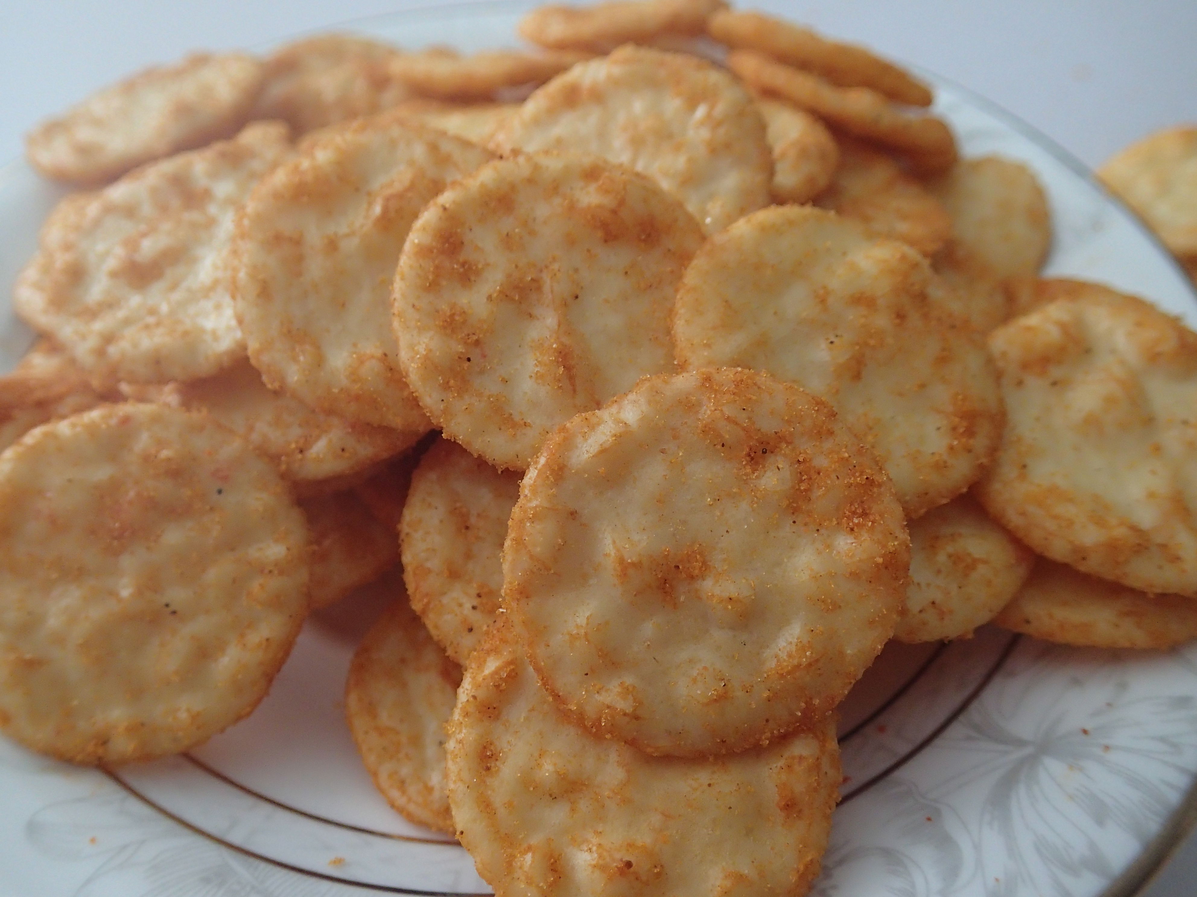 Cereal Senbei Rice Crackers Jasmine Rice Natural Sweet Asian Rice Crackers