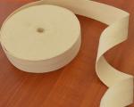 Metallurgy Insulation Woven Aramid Tape Low Flexibility Fabric Cloth Belt