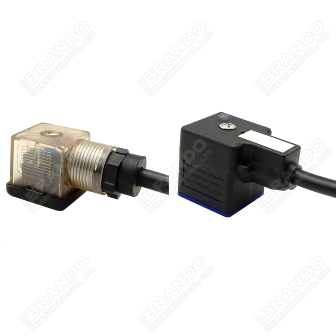 DIN 43650B MPM Solenoid Valve Coil Socket Connector DIN 43650 Form B