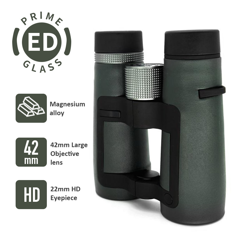 Waterproof 8x42 Roof Prism Binoculars For Hunting