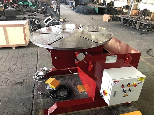CE Pipe Welding Positioners , Rotary And Tilting Turnable Joint Welding