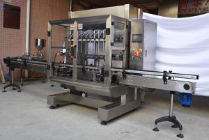China Automatic Linear Bottle Filling Machine Stainless Steel Tomato Jam Filler wholesale