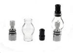 2014popular Wax Vaporizer Electronic Cigarette, Dry Herb Glass Globe