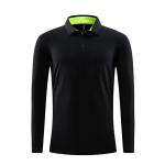 Oem Factory Manufacturer Custom Logo Golf Polo Shirts Quick Dry Long Sleeve