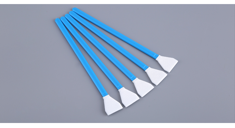 Big Round Head Foam Cleaning Swabs Low Nonvolatile Residue SGS Approved