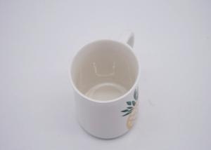 China Fashion Custom Stoneware Mugs , Stoneware Coffee Mugs With Pineapple Decal wholesale