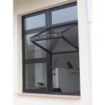 OEM Wood Grain Aluminium Bifold Windows Soundproof Manual Open