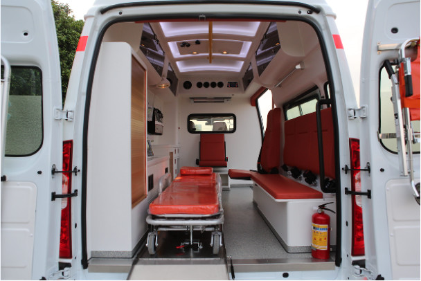 9 Seats Ford Transit Ambulance 6 Seater Medi Cal Ambulance Front Rear Drive 4×2