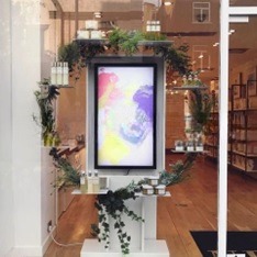 32" 43" Inch 2500-3000 Nit High Brightness LCD LED Advertising monitor Digital Signage video display with photo sensor
