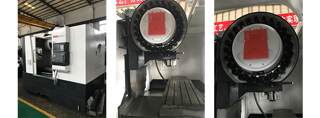 45KVA Total Electric Capacity Vertical Milling Center 6000Rpm Spindle And 4 Axis Included