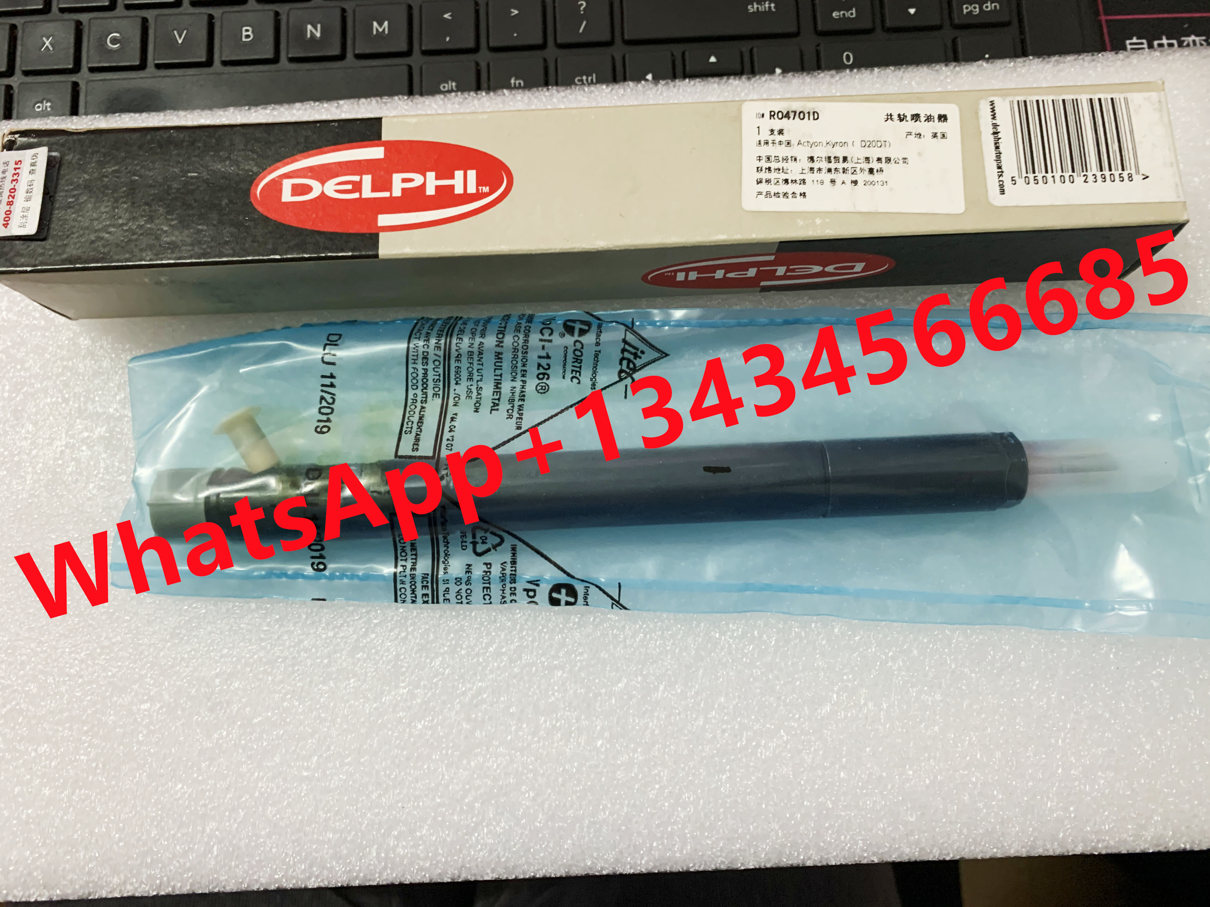 Genuine Injector A6640170021 A6640170221 EJBR03401D EJBR04701D R03401D R04701D