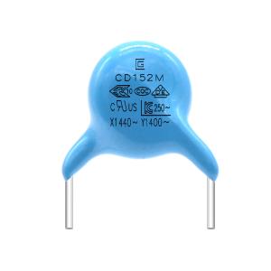 China Ceramic 152M Y1 Safety Capacitor 400VAC High Impact Resistance wholesale