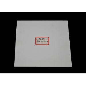 Industrial Heat Resistant 96% Aluminum Oxide Ceramic , Alumina Ceramic Plate