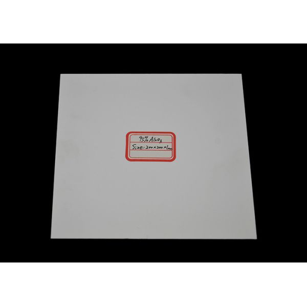 Quality Industrial Heat Resistant 96% Aluminum Oxide Ceramic , Alumina Ceramic Plate for sale