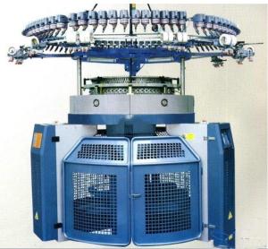 China Intelligent Fabric Knitting Machine Full Computer Control Main Gear Driving wholesale