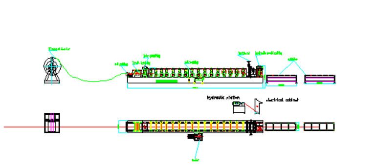 Custom Fascia Roll Forming Machine Rain Seamless Gutter Equipment