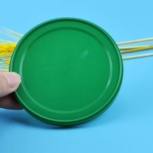 China 83mm Flat Paper LDPE Cylinder Tube PE Plastic Lids wholesale