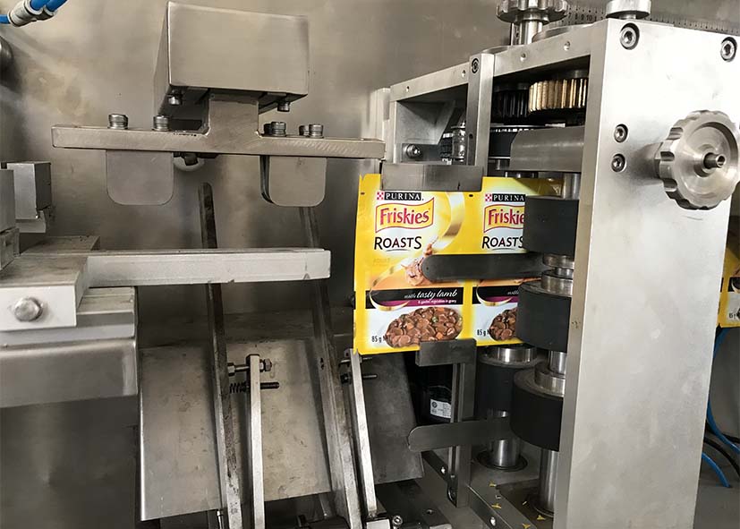 PLC Control Stand Up Pouch Filling And Sealing Machine For ketchup / Sauce 120BPM