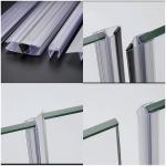Anti Abrasion Glass Shower Door Seal Erosion Resistant Multiple Function