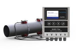 China RS485 Multi Path Clamp On Ultrasonic Flowmeter MU801 Plus wholesale