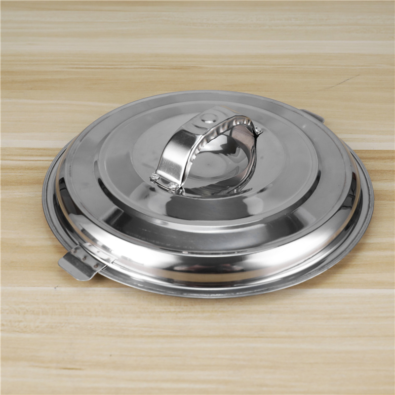 Stainless Steel Double Wall Stock Pot 410 Lunch Box Food Container Storage with Lid