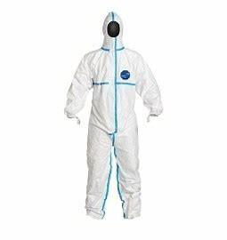 China Acid Proof Level A Chemical Ppe White Insulation Protection Suit wholesale