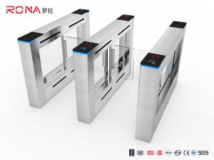 China Office Security Automatic SUS304 Swing Gate Turnstile With Card Reader wholesale