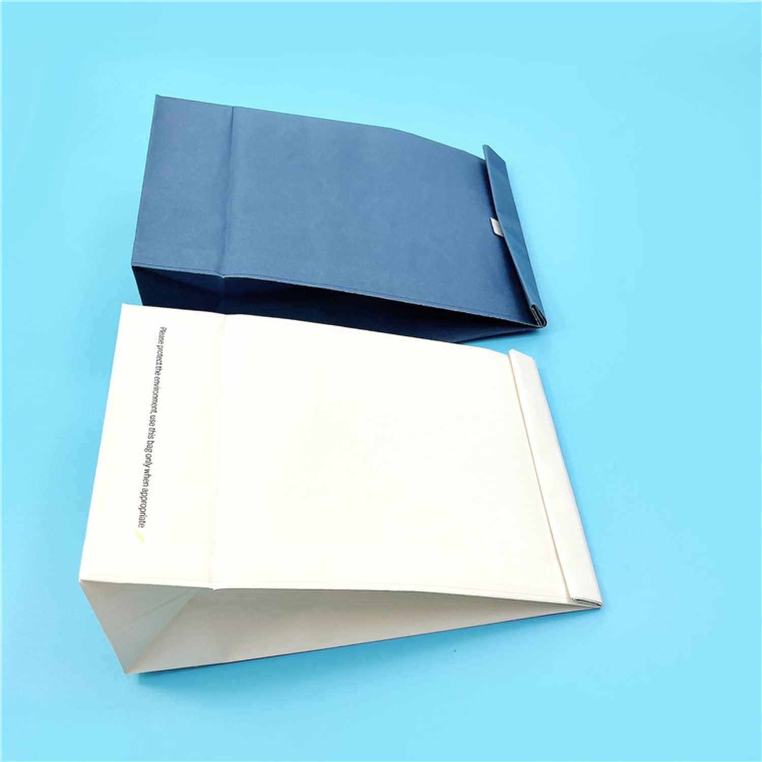 Plain White Paper Car Barf Bags Airplane Sick Bag 80gsm
