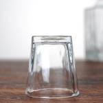 Square Double Rocks Promotional Glass For Whiskey Drinking