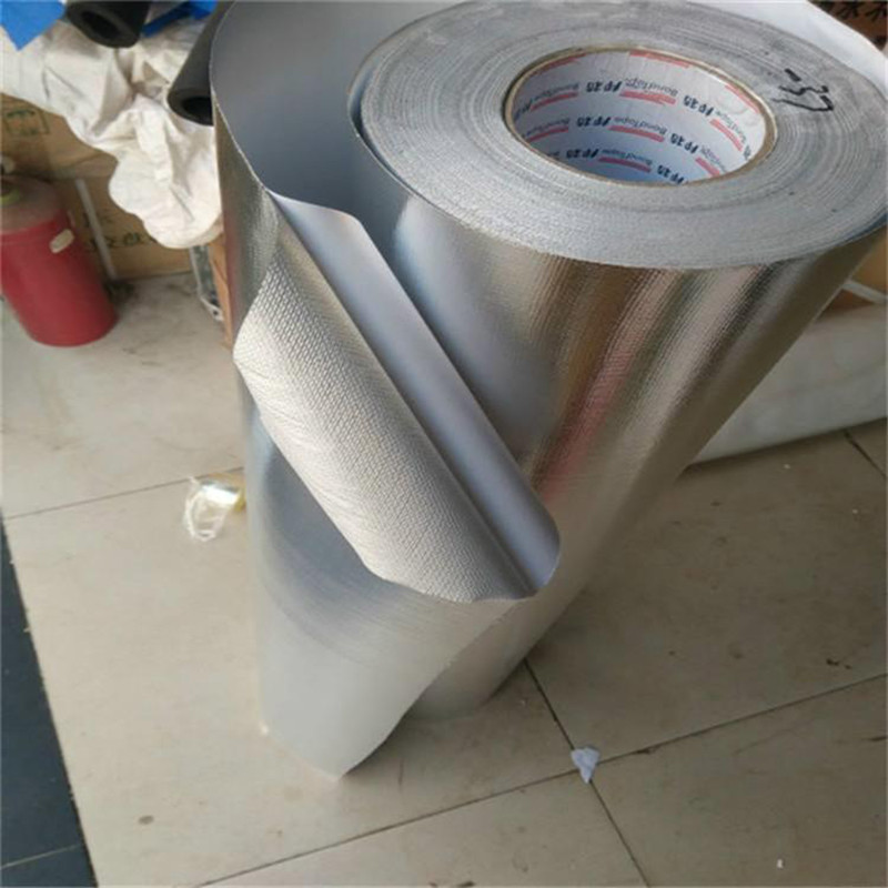 Industrial Aluminum Foil Coated Fiberglass Cloth Alkali Free