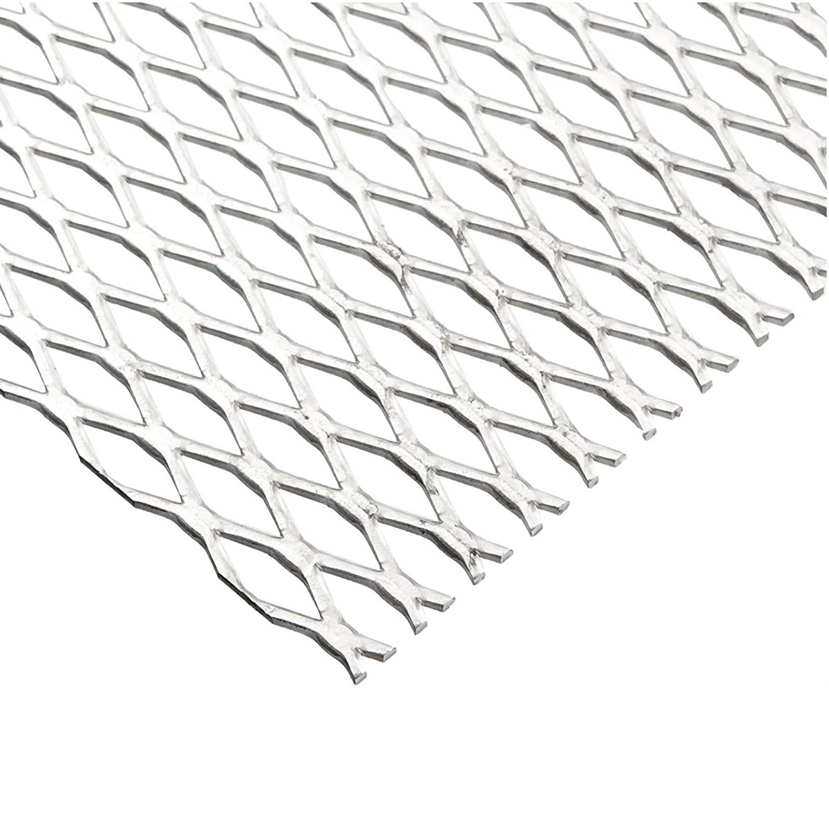 Architectural Interior Partitions Barriers 0.1mm Galvanized Expanded Metal Sheet