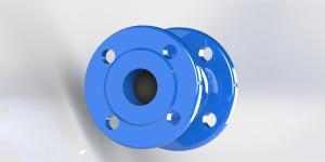 China Epoxy Coated Silent Check Valve Quick Closing Head Loss Reduced wholesale