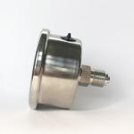 2 Inches 16 Bar Liquid Filled Pressure Gauge SUS304 1/8 NPT Axial Connection