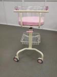 Approved Pediatric Hospital Baby Crib With Basket , Mattress ＆ Sleeping Basin