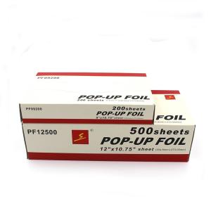 China Customized Roll Width Hairdressing Aluminum Foil Pop Up Sheets for Salon Hair Styling wholesale