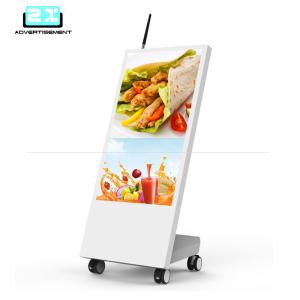 China 32inch Lcd Digital Poster Displays 1920x1080 Resolution For Indoor Advertising wholesale