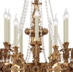 American brass and crystal chandeliers Lamp Fixtures For Kitchen Dining room (WH