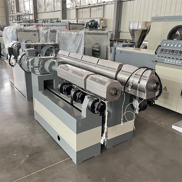 Silicon Core Micro Duct Pipe Making Machine , High Speed HDPE Pipe Production Line