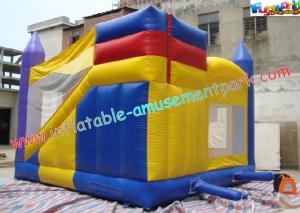 China Outside Kids Party Inflatable Bouncer Slide Durable With Beautiful Printing wholesale