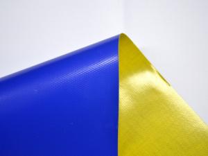 China Cold Crack Resistant Plastic Coated Fabric , 500D / 1000D Coloured Tarpaulin Sheets wholesale