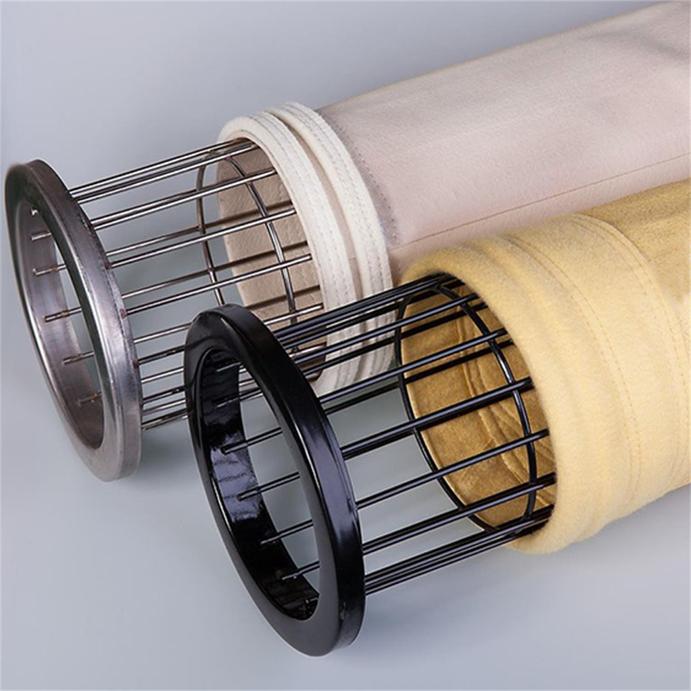 Nonwoven Dust Industrial Filter Bags PTFE Membrane PPS P84 Fms
