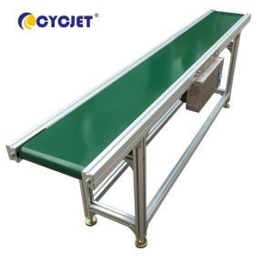 China CYCJET Inkjet Printer Conveyor Belt Machine Stainless Steel Rubber Conveyor Belts wholesale