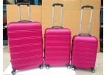 Waterproof 3 Piece ABS Trolley Luggage Set